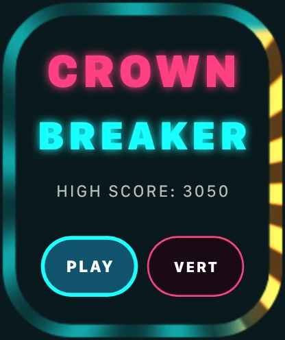 Crown Breaker title screen
